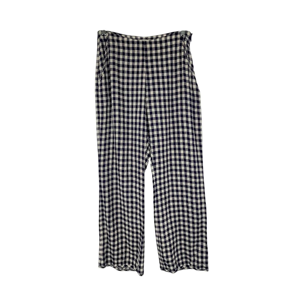 Capulet Plaid Pants Purple/White Size S - Picture 1 of 6